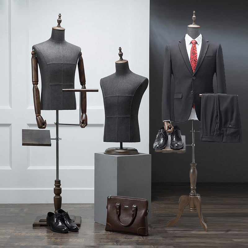 Men'S Formal Wear Stores - مانيكان بدلة رجالية، حامل عرض نصف