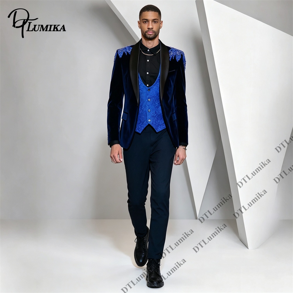 Formal Wear For Men In Wedding - بدلة رجالية من ثلاث قطع من