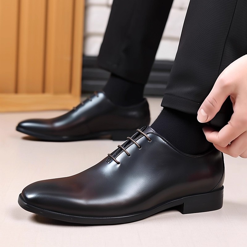 Men'S Luxury Formal Wear - مصمم جلد طبيعي رجالي بالجملة أكسفورد