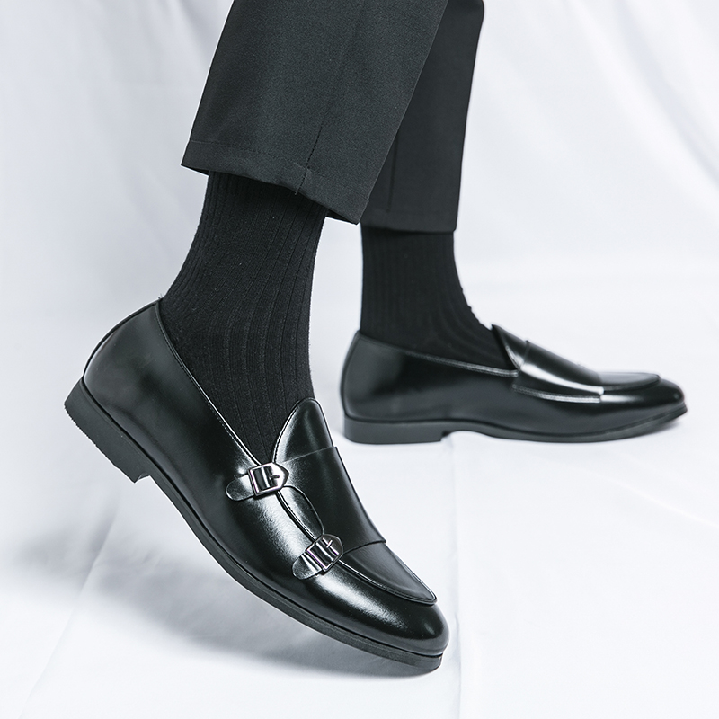 رجل أحذية من الجلد الراهب الرس - مراجعة Men'S Luxury Formal Wear وسعره