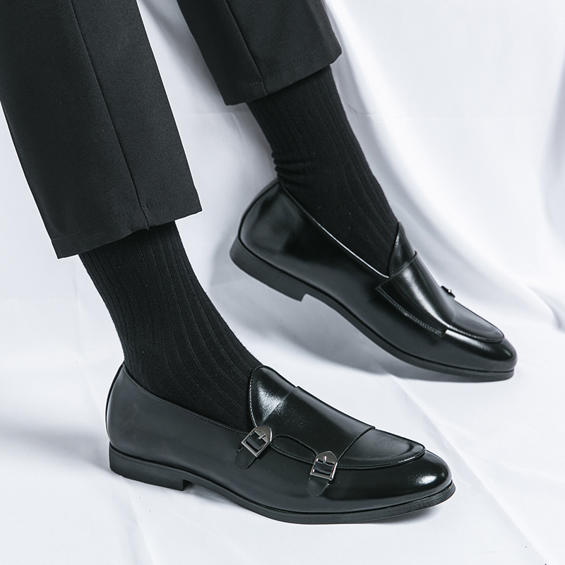 رجل أحذية من الجلد الراهب الرس - مراجعة Men'S Luxury Formal Wear وسعره