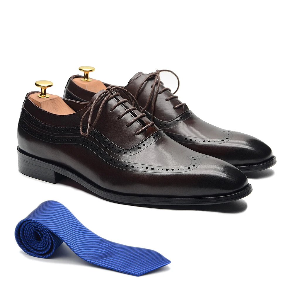 حذاء أكسفورد فاخر للرجال بطرف  - مراجعة Men'S Luxury Formal Wear وسعره