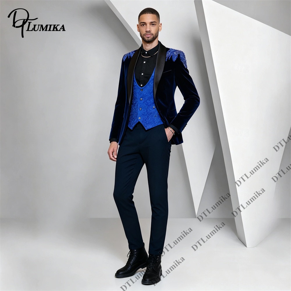 بدلة رجالية من ثلاث قطع من الم - مراجعة Formal Wear For Men In Wedding وسعره