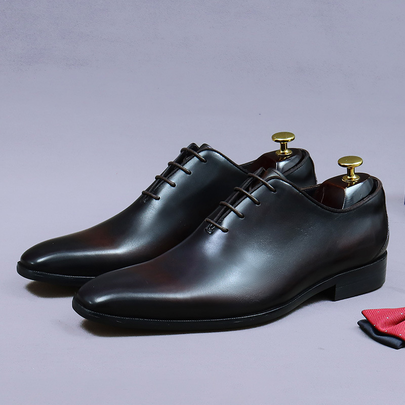 مصمم جلد طبيعي رجالي بالجملة أ - مراجعة Men'S Luxury Formal Wear وسعره